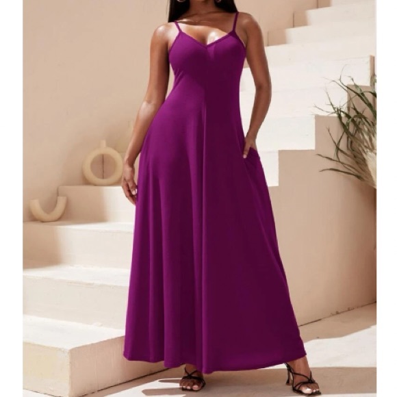 Boho hidden pockets cami dress - Picture 6 of 13